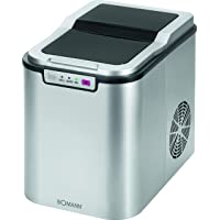 Los mejores  - Bomann EWB 1027 CB Máquina de hacer cubitos de hielo- 650 W- 2.2 litros- Plástico- Plateado